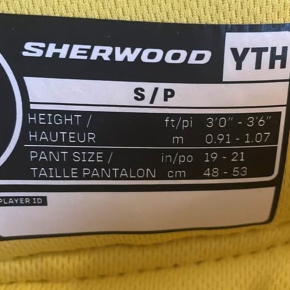 BRAND NEW boy girl youth sherwood rekker junior hockey pants size S - Picture 4 of 6